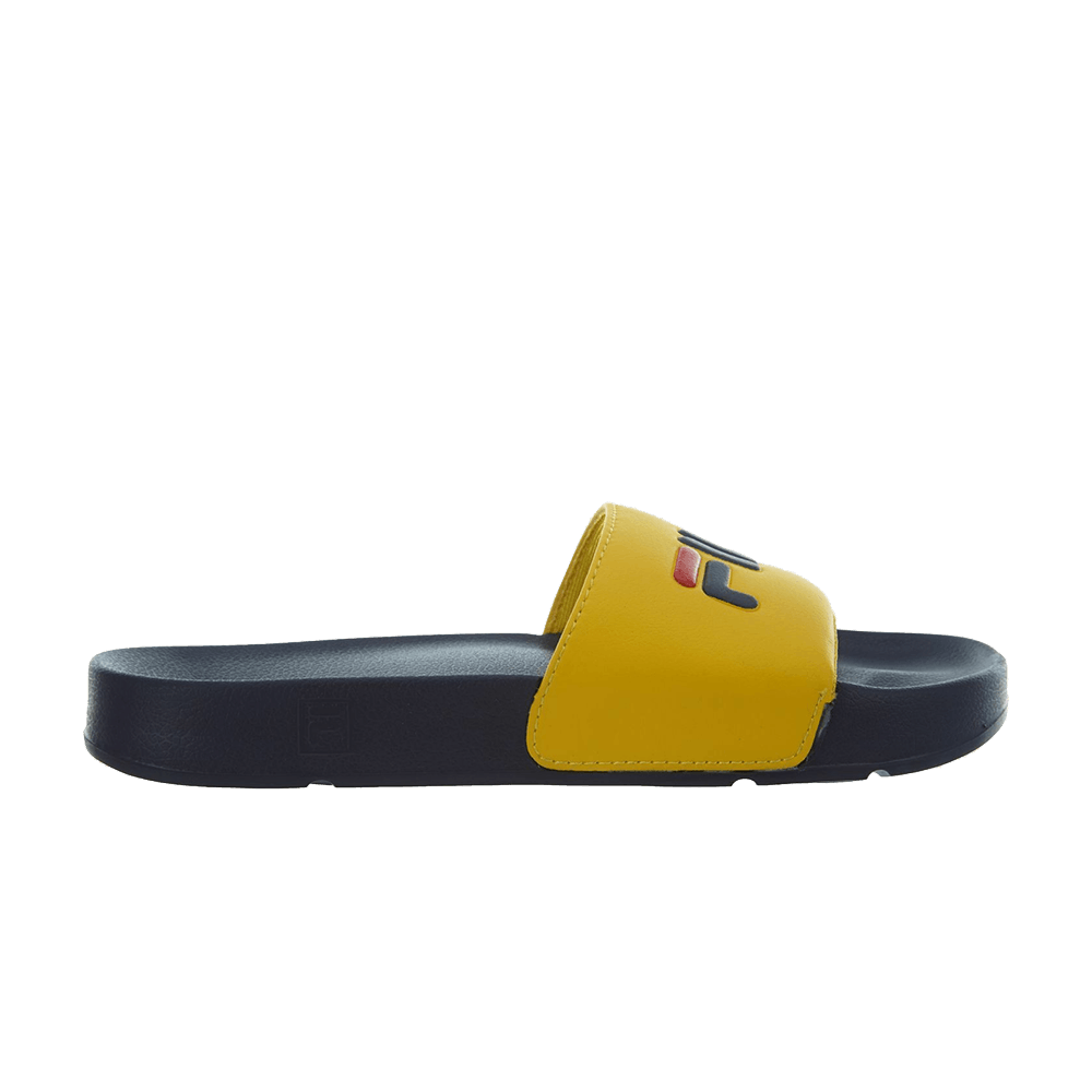 Drifter Slide 'Yellow Fire Navy Red'