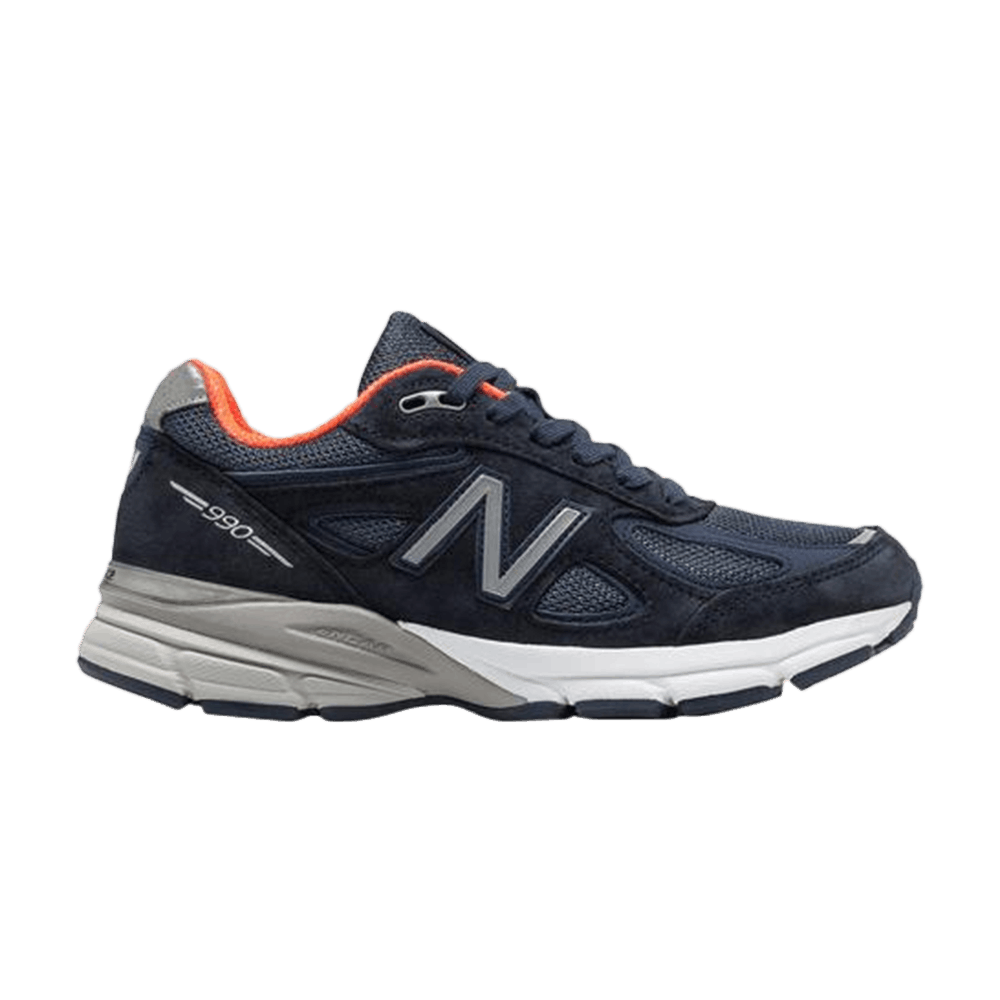 Wmns 990v4 'Navy Orange'