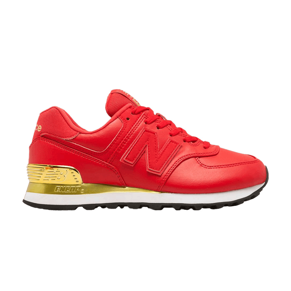 Wmns 574 'Gold Dip - Red'