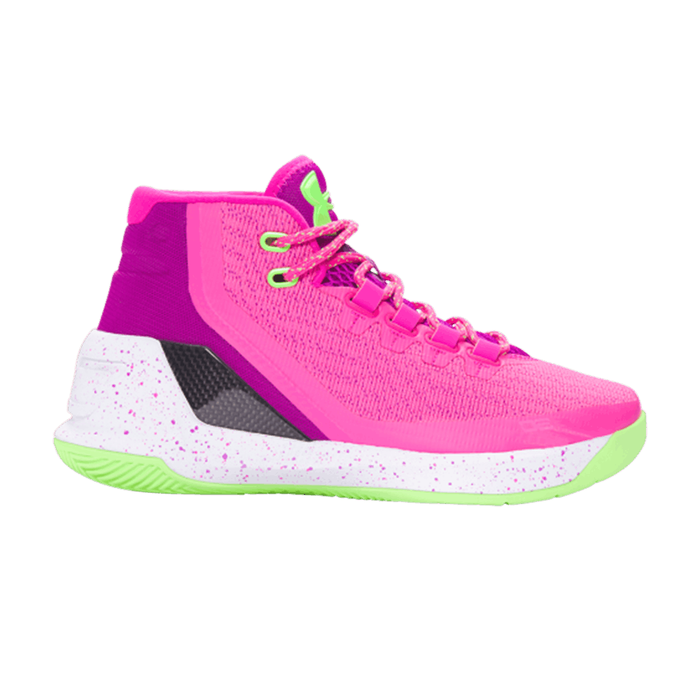 Curry 3 Mid GS 'Lunar Pink'