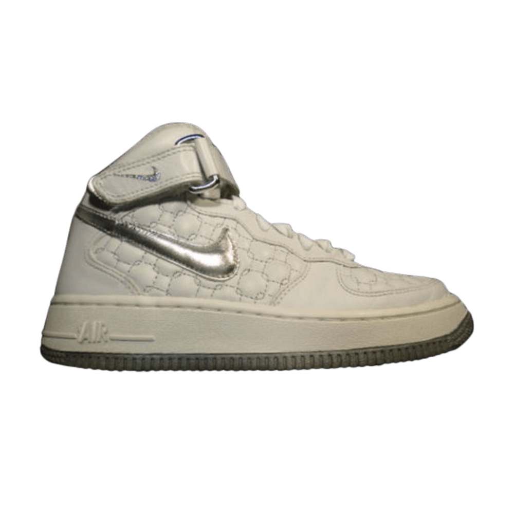 Wmns Air Force 1 Mid 'White Silver'