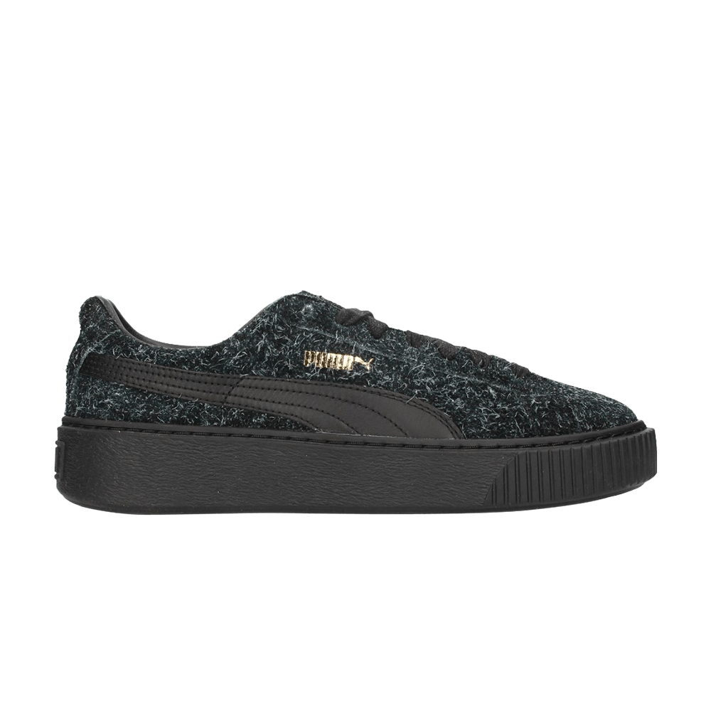 Suede Platform Elemental 'Black'