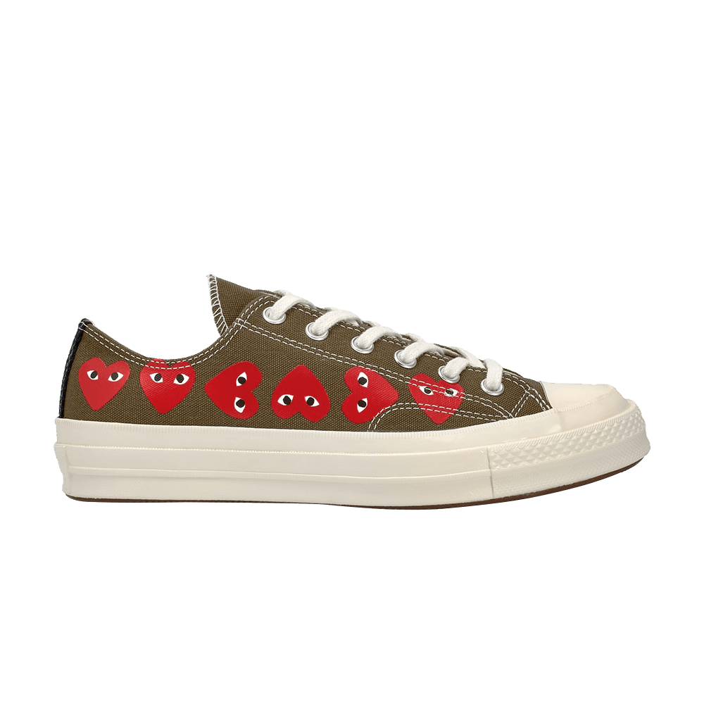 Comme des Garçons Play x Chuck 70 Low Top 'Multi Heart'