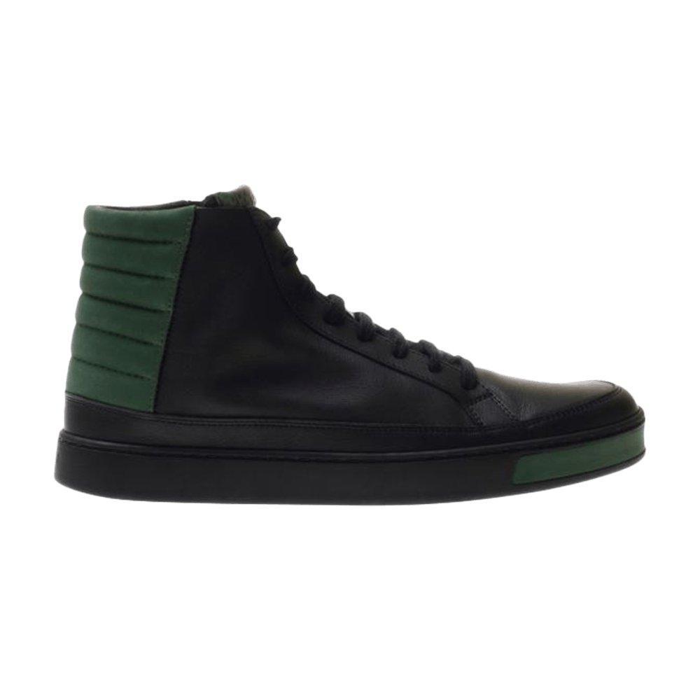 Gucci Signature Leather High 'Black Green'