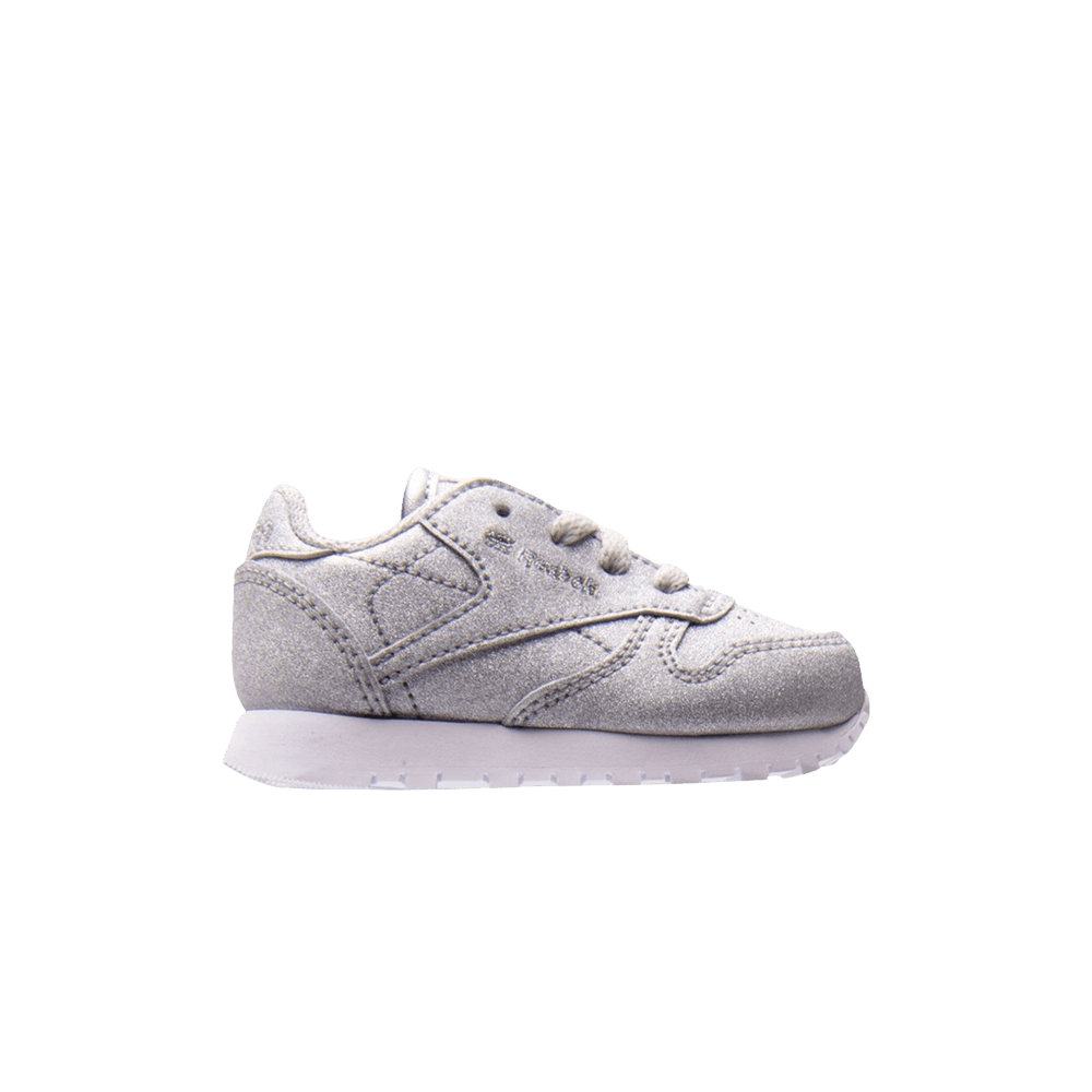 Classic Leather Synthetic Toddler 'Snow Grey'
