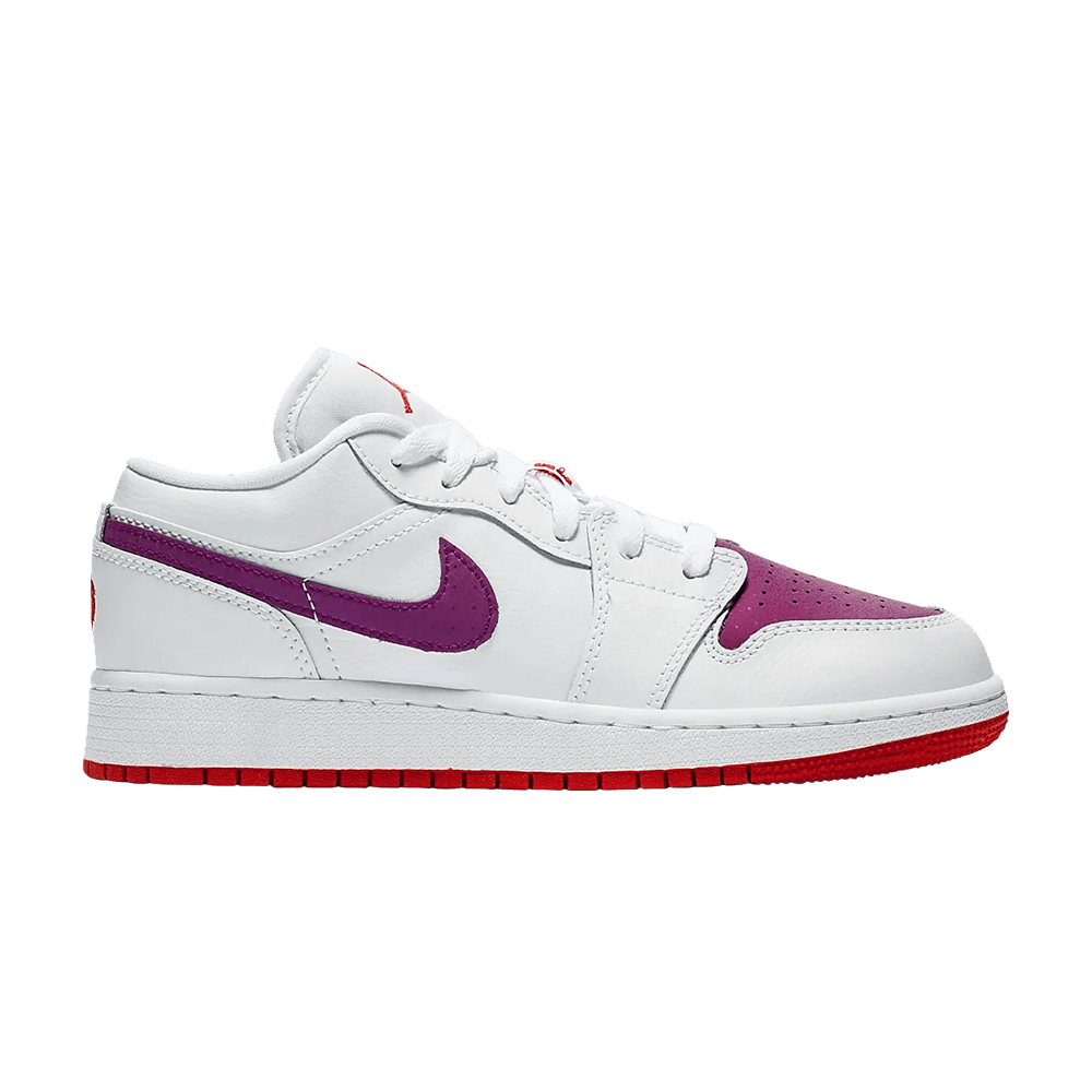 Air Jordan 1 Low GS 'White Berry'