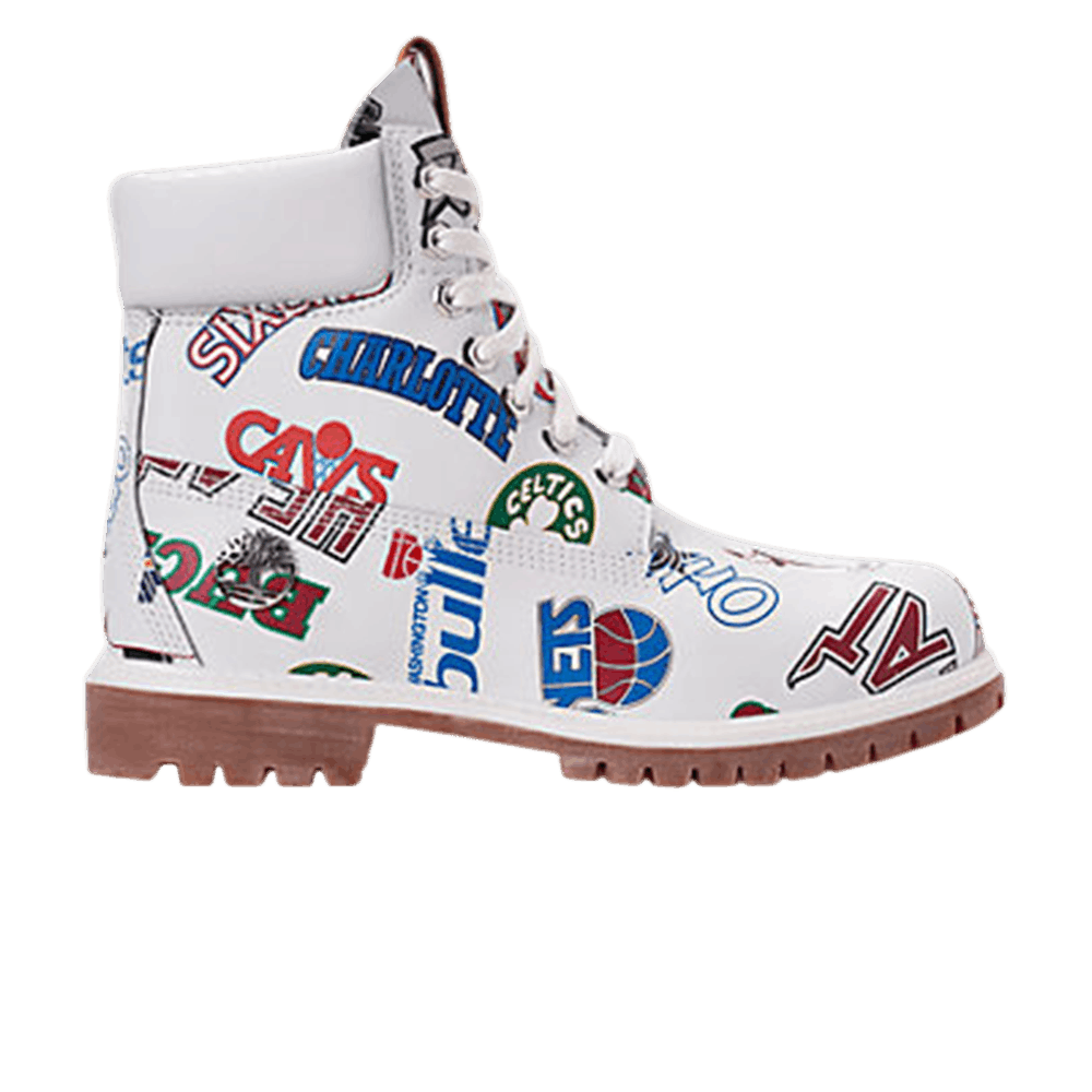 NBA x Mitchell and Ness x 6 Inch Classic Premium Boot 'Throwback Logos'