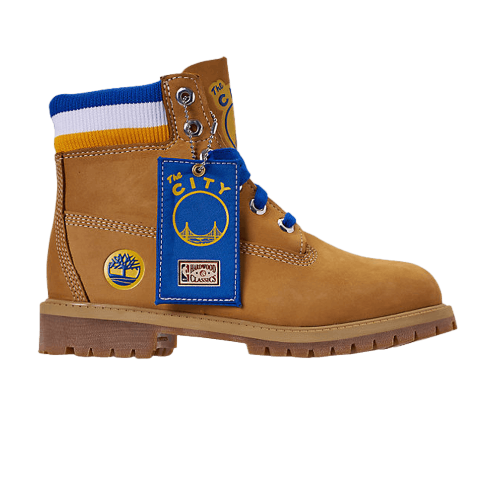 NBA x Mitchell and Ness x 6 Inch Classic Premium Boot Junior 'Golden State Warriors'