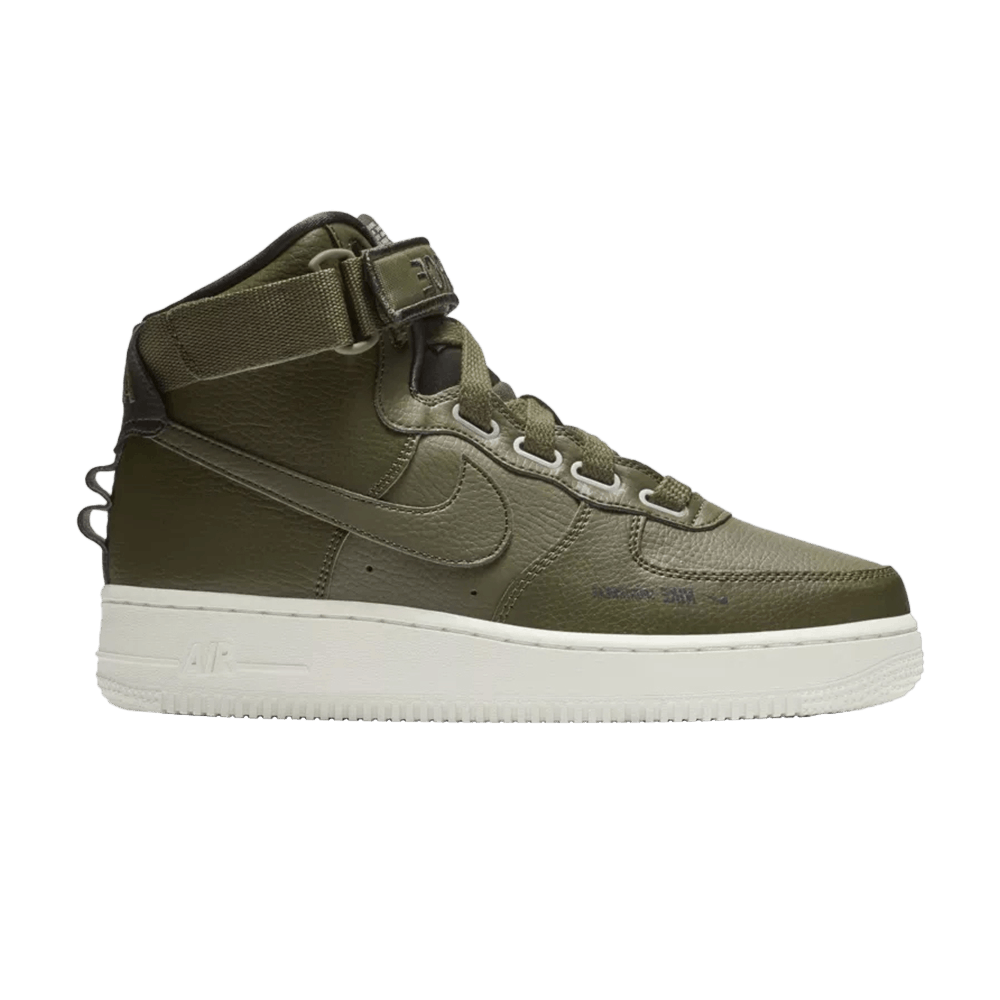 Wmns Air Force 1 High Utility 'Olive Canvas'