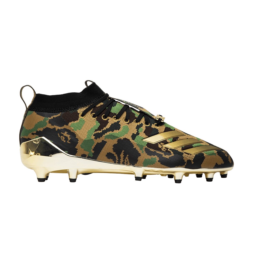 A Bathing Ape x Adizero Cleat 'Green Camo'