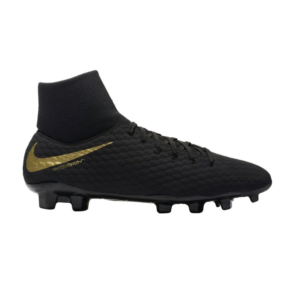 Hypervenom Phantom 3 Academy DF FG 'Black Metallic Gold'