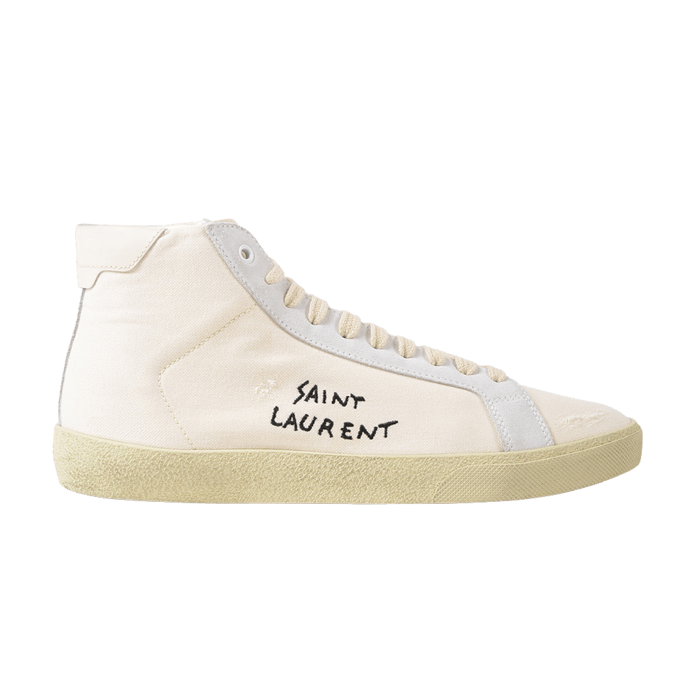 Saint Laurent SL-06 High Canvas 'Cream'