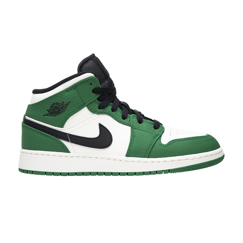 Air Jordan 1 Mid SE GS 'Pine Green'