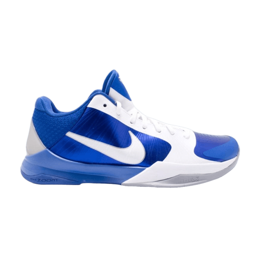 Zoom Kobe 5 TB 'White Varsity Royal'