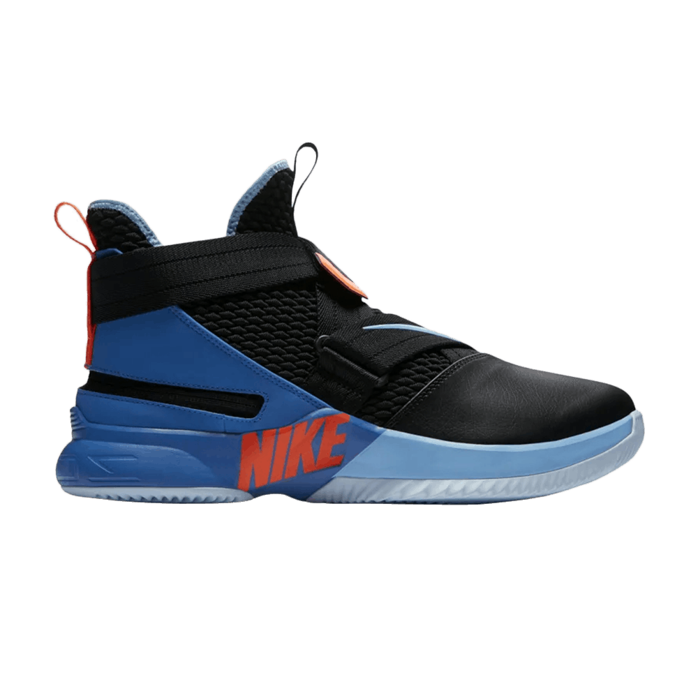 LeBron Soldier 12 FlyEase 'Black Battle Blue'