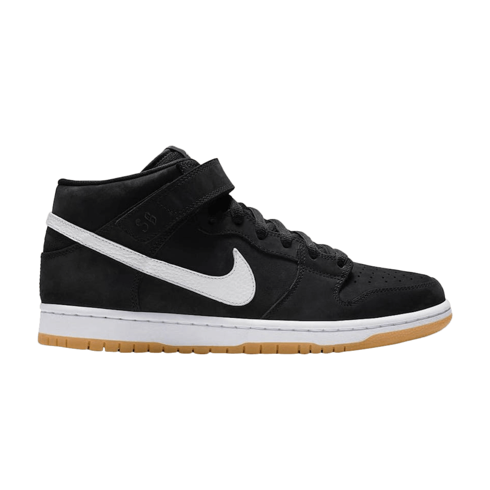 dunk mid orange label