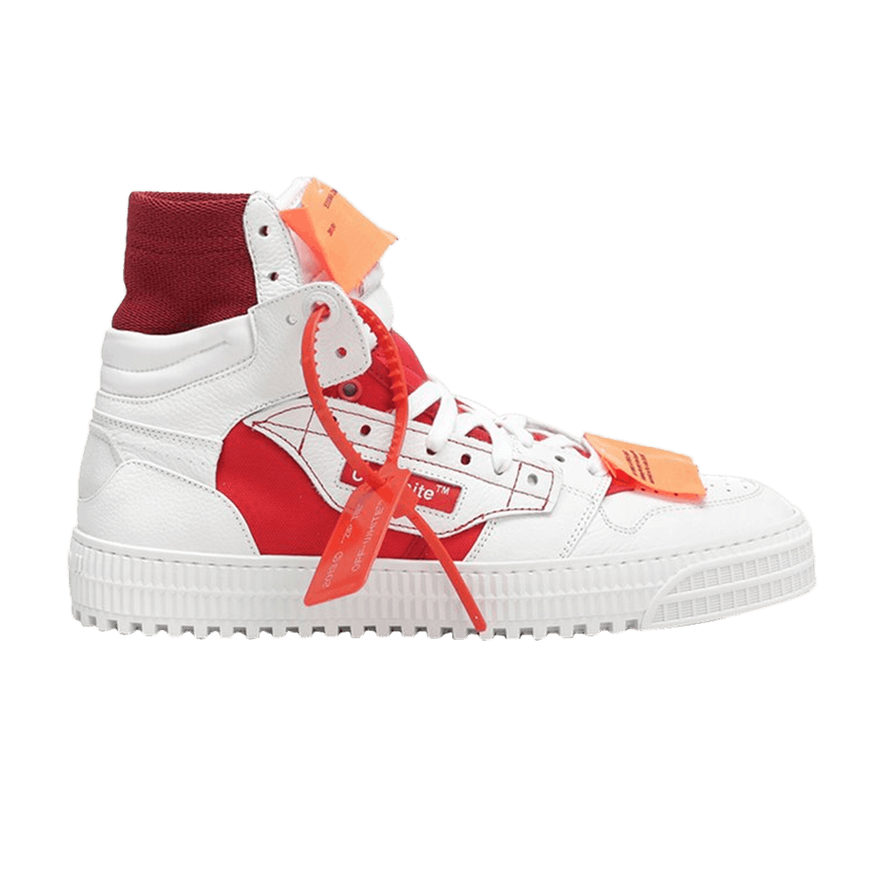 Off-White Off Court High 'White Red'
