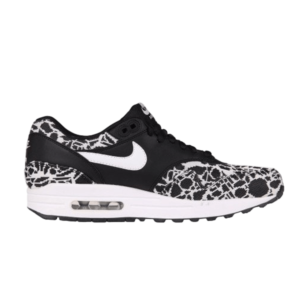 Wmns Air Max 1 Jacquard 'Black White'