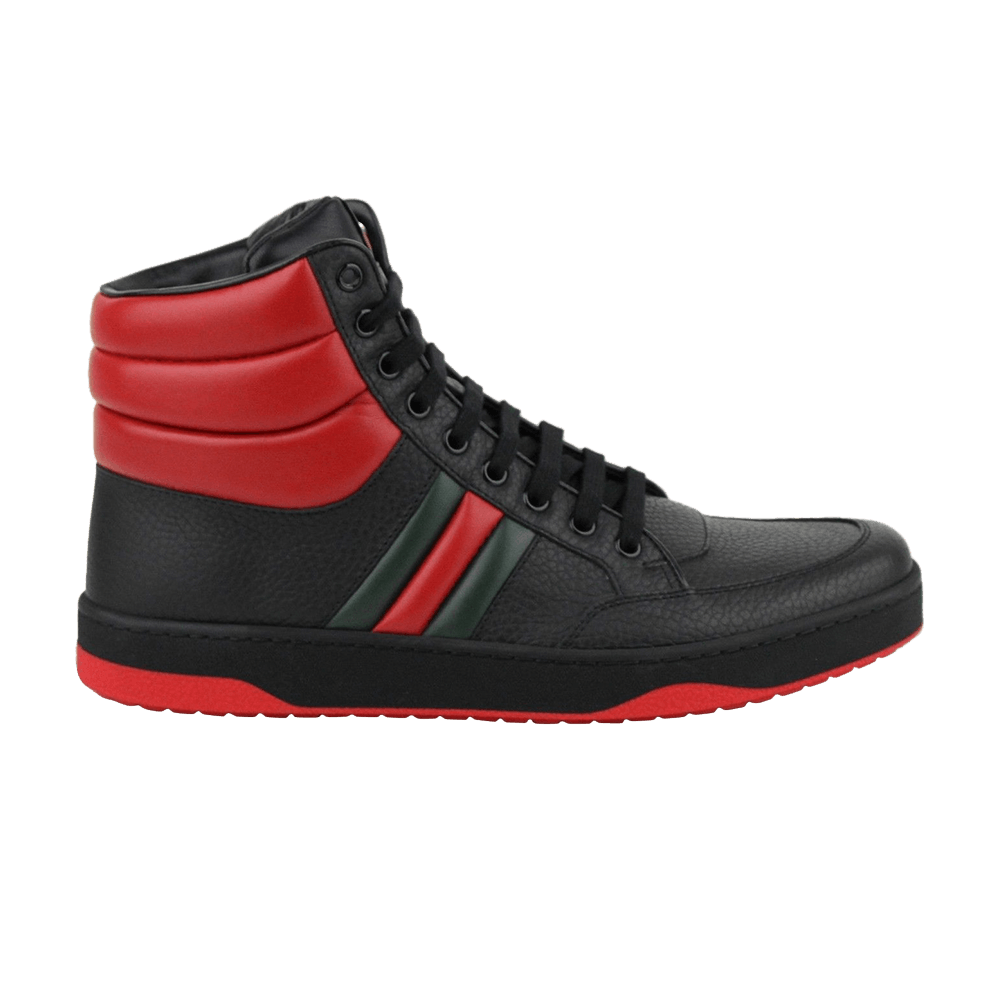 Gucci Ronnie Padded High 'Black Red'