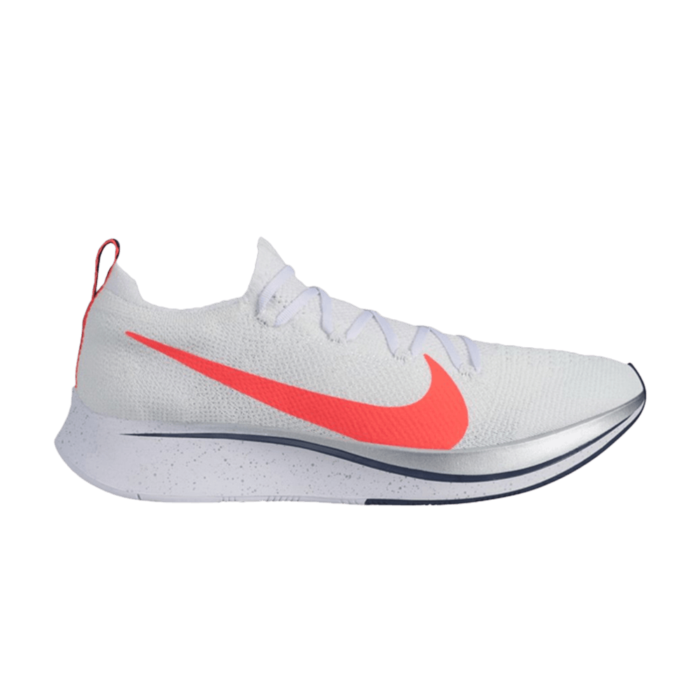 Zoom Fly Flyknit 'White Crimson'