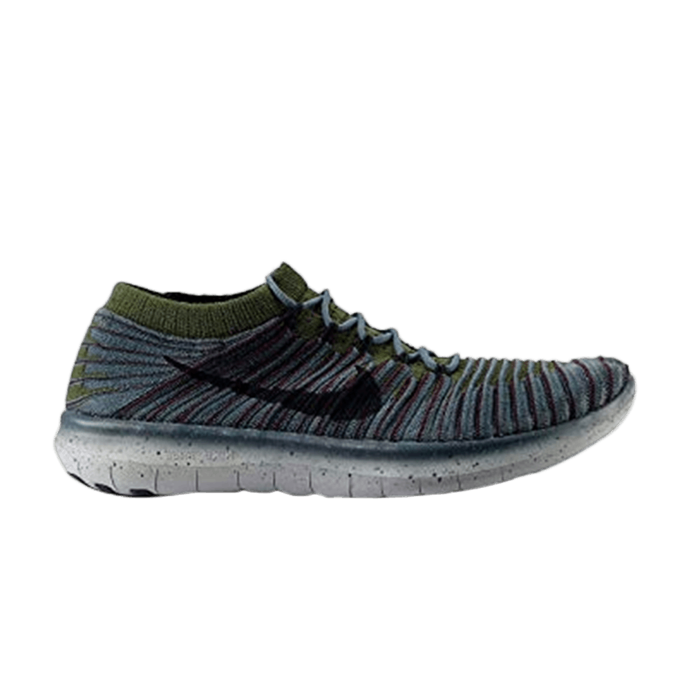 Free RN Motion Flyknit 'Blue Fox Green'