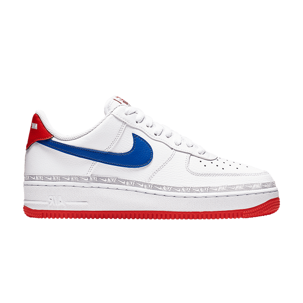 Air Force 1 Low 'Overbranding - White Red Blue'