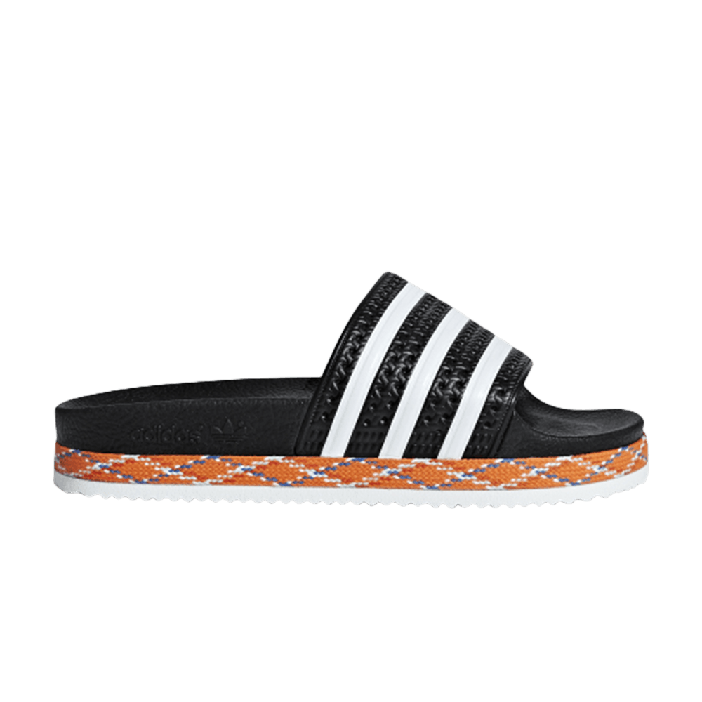 Adilette New Bold 'Black Orange'