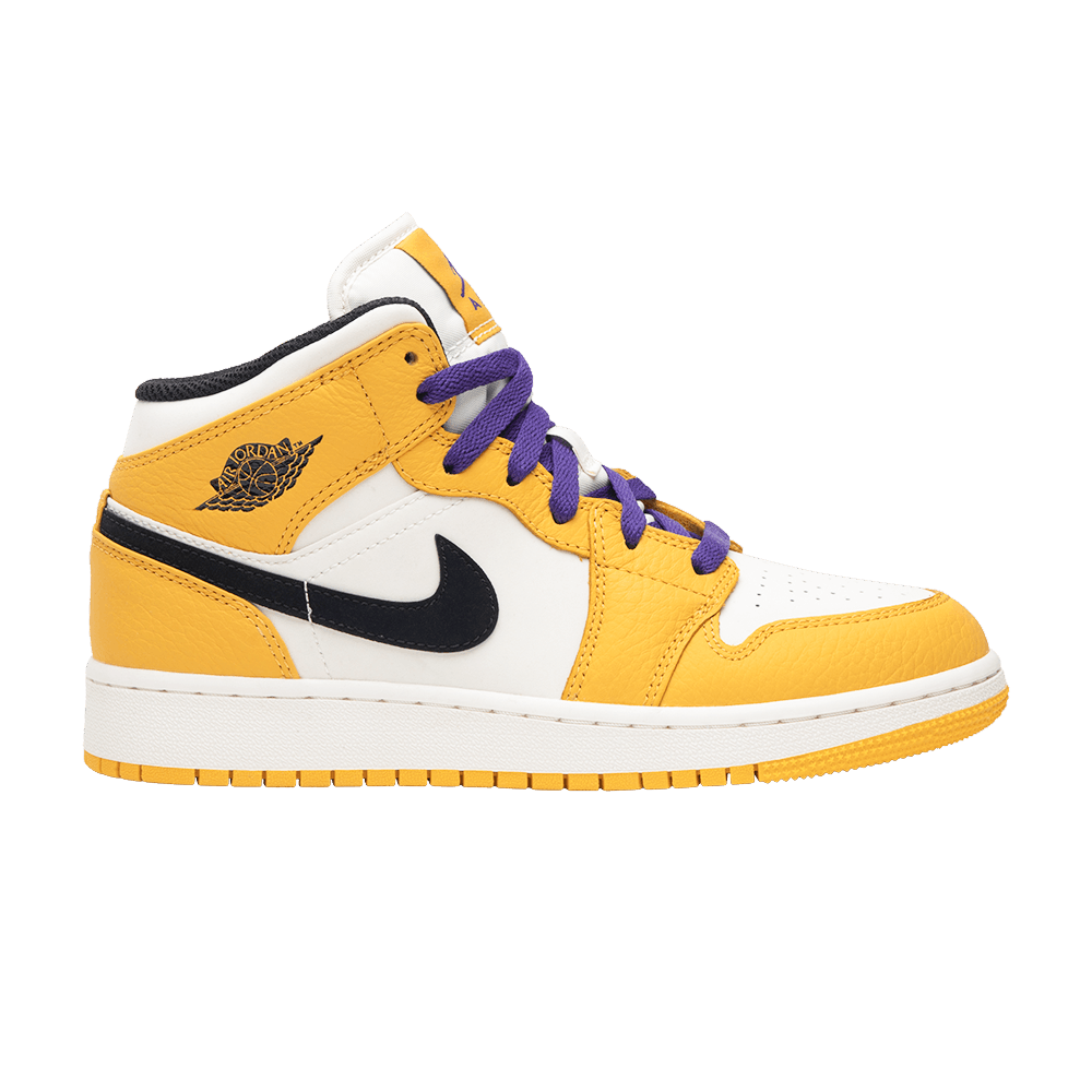 Air Jordan 1 Mid GS 'Lakers'