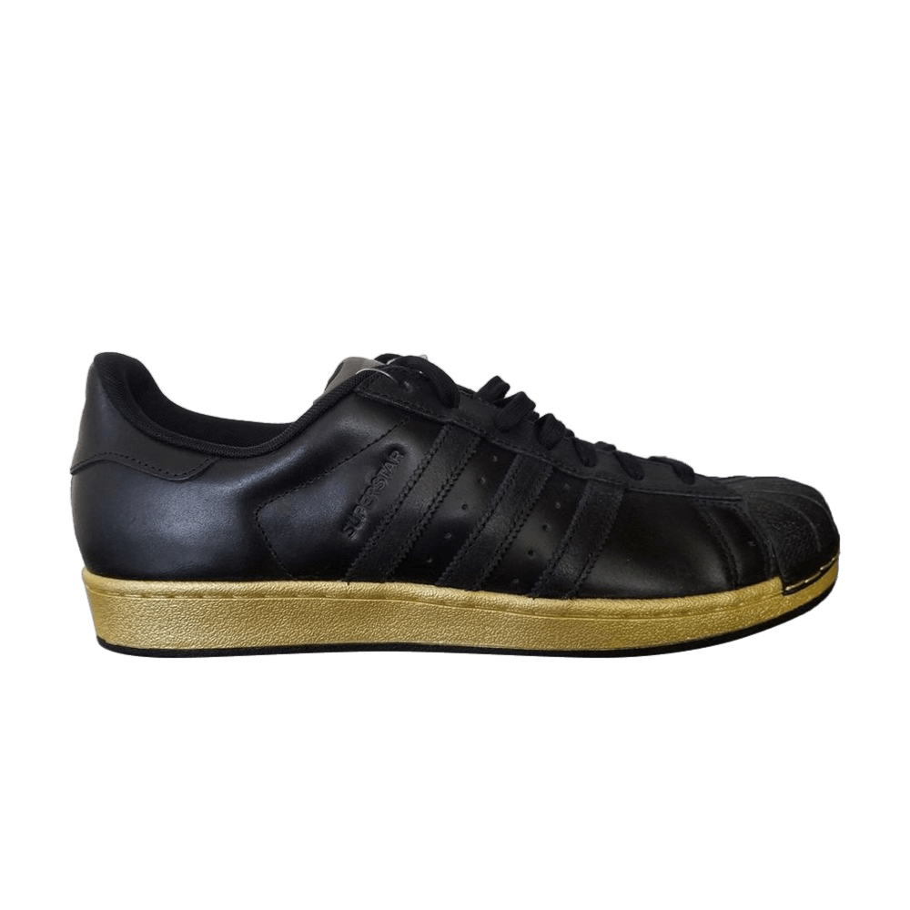 Superstar Shell Toe 'Black Metallic Gold'