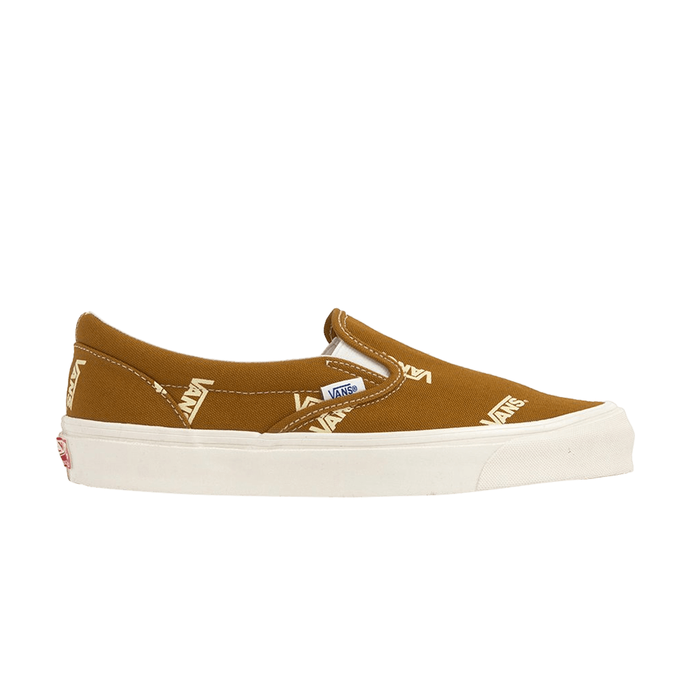 Classic Slip-On 'Multi Logo Pack - Brown'