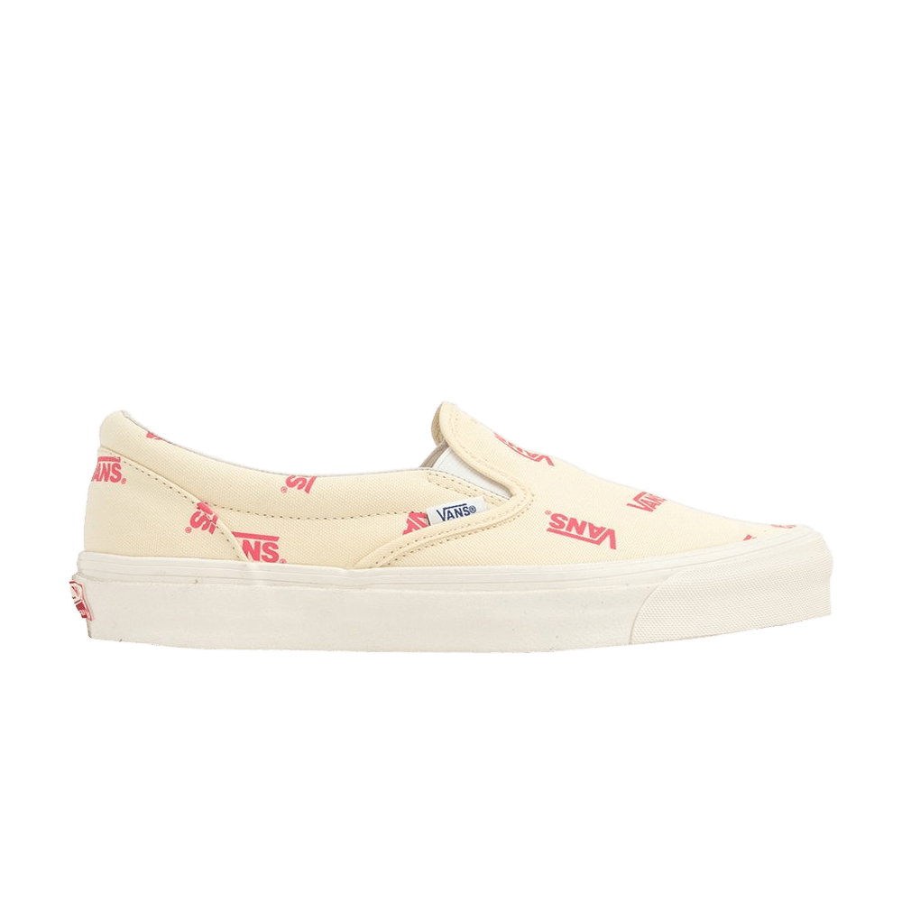 Classic Slip-On 'Multi Logo Pack - Cream'