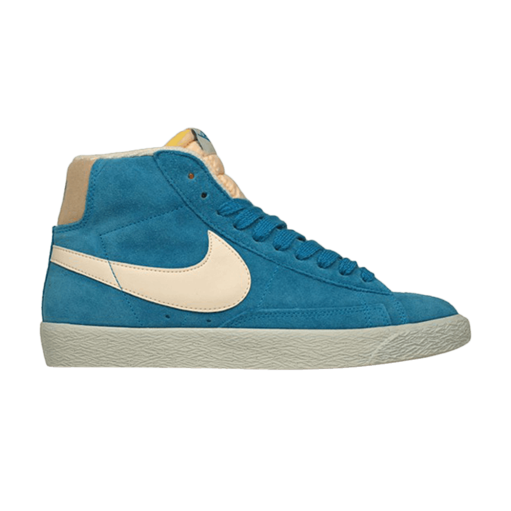 Wmns Blazer Mid Suede VNTG 'Neo Turquoise'