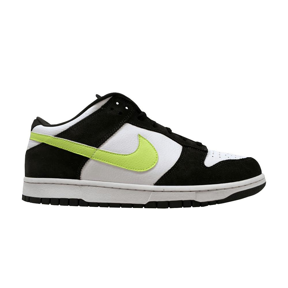 Dunk Low 'Black White Volt'