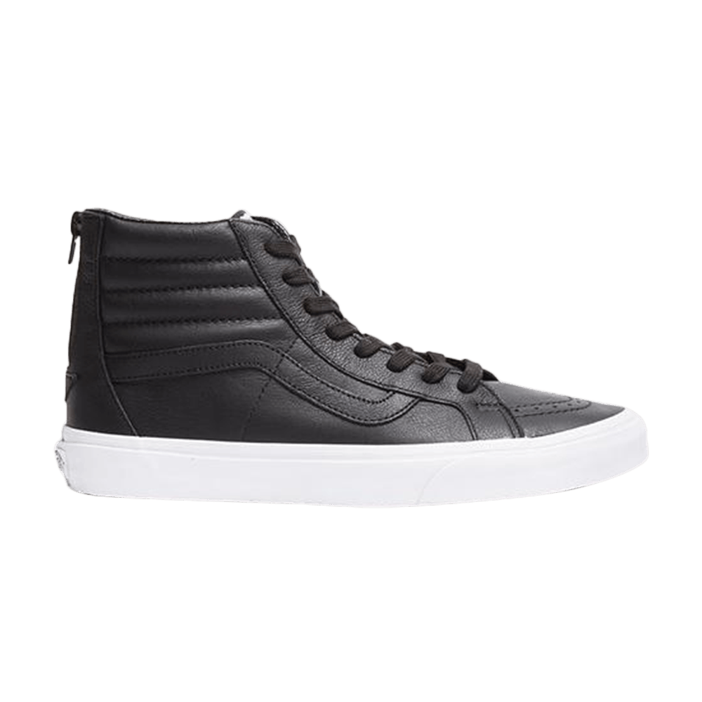 Sk8 Hi Reissue Zip Premium Leather 'Black'