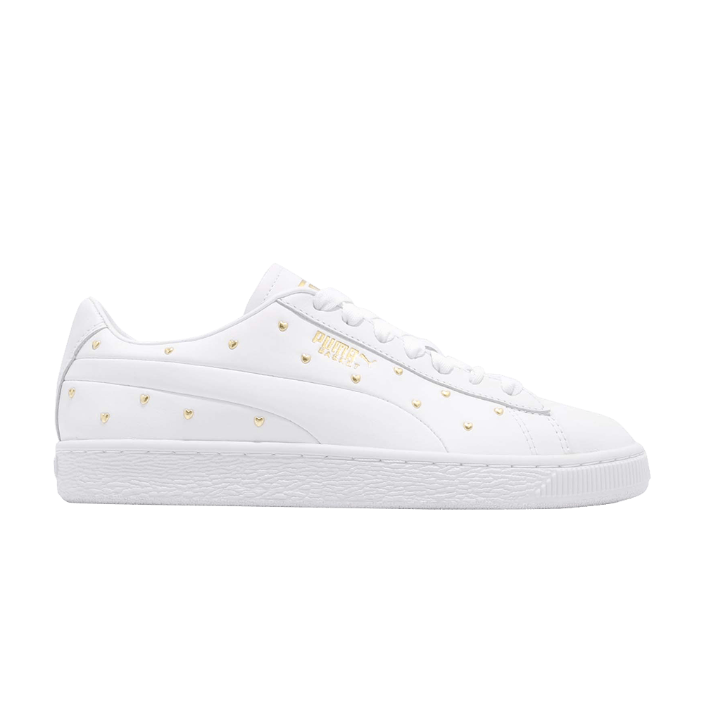 Wmns Basket Studs 'White'