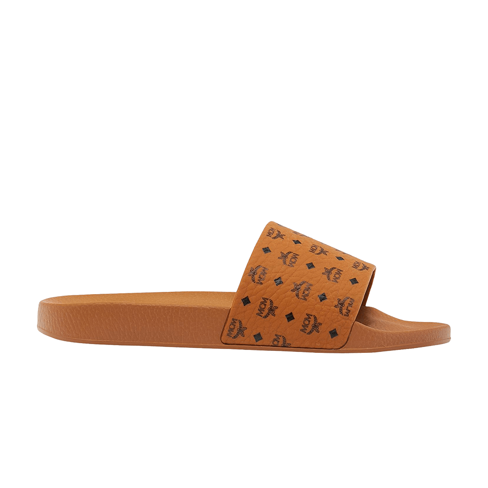 MCM Visetos Slide 'Cognac'