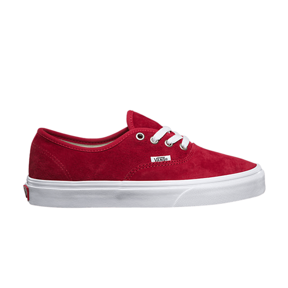 Authentic Pig Suede 'Scooter Red'