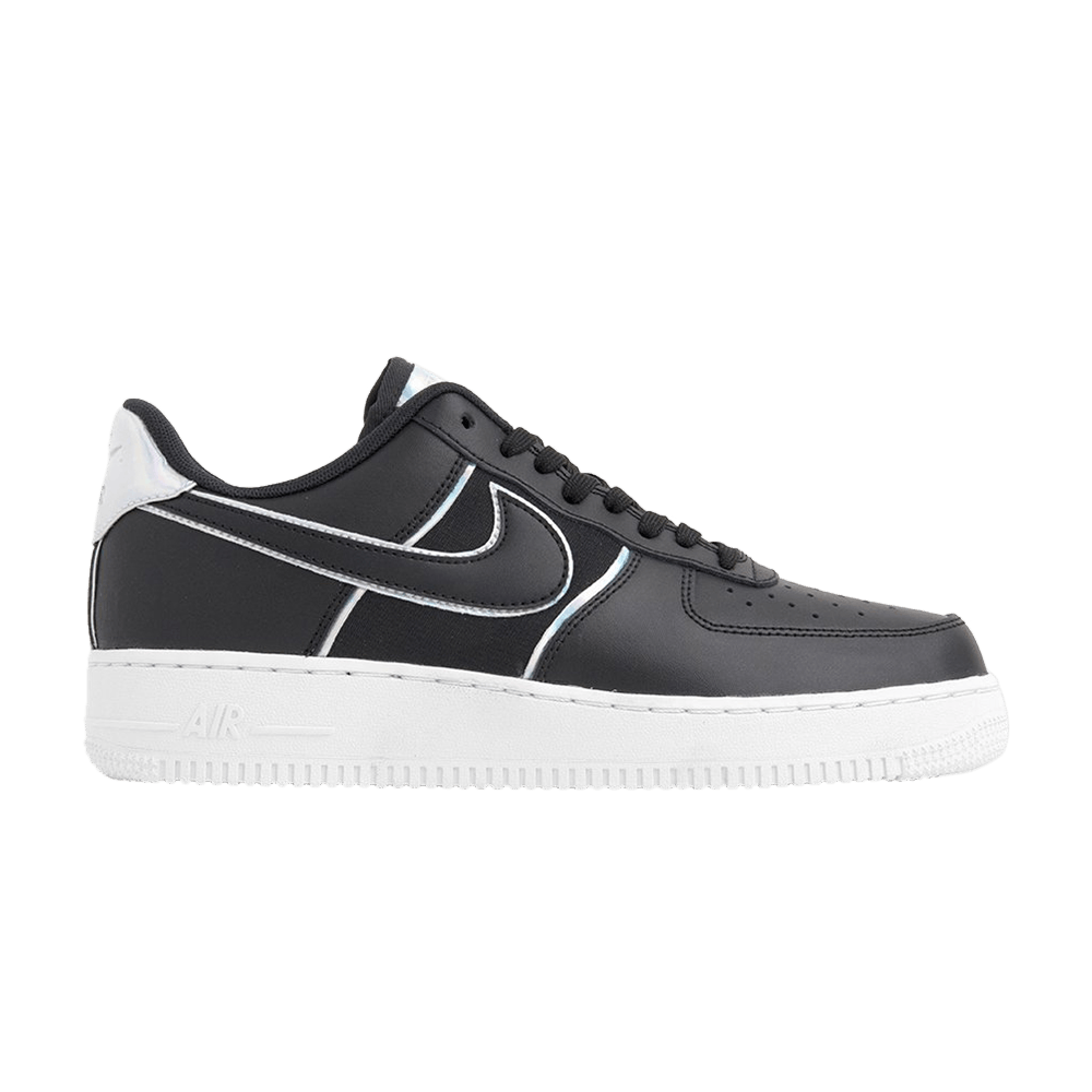 Air Force 1 Low '07 LV8 'Black Iridescent Outline'