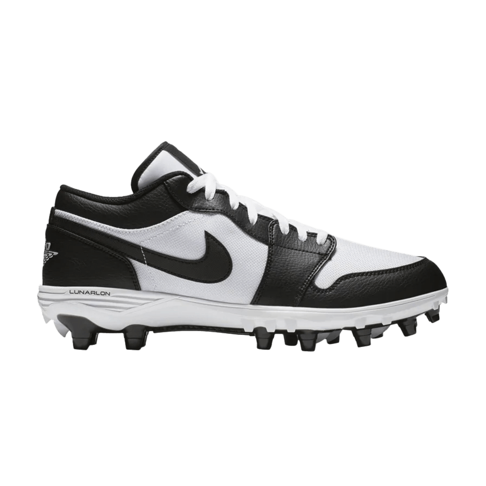 Jordan 1 Low TD Cleat 'Black White'