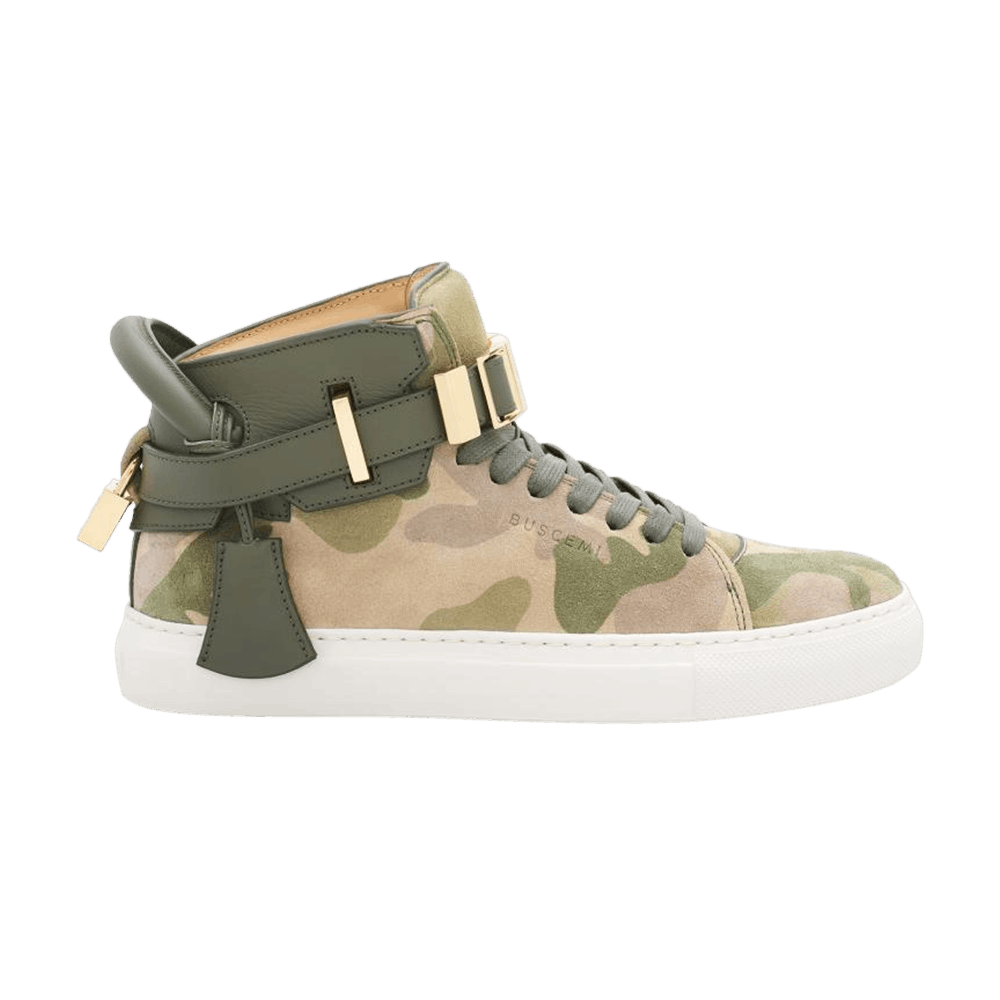 Buscemi 100MM Suede High 'Camouflage'