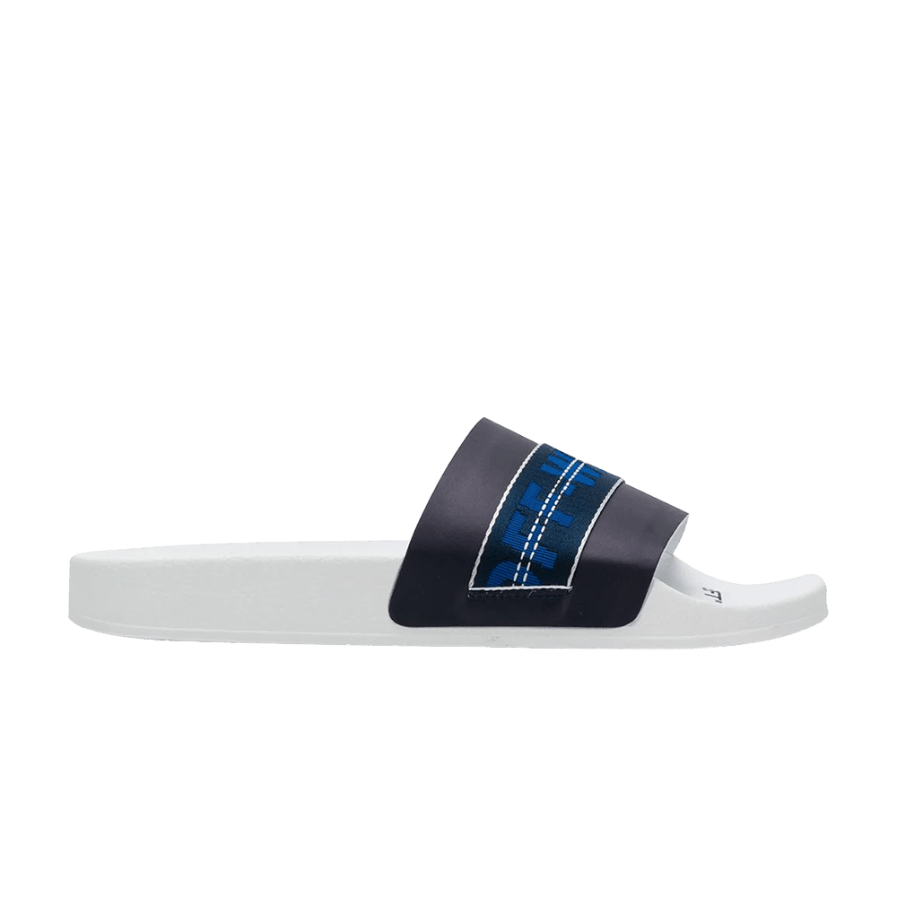 Off-White Industrial Slide 'White Blue'