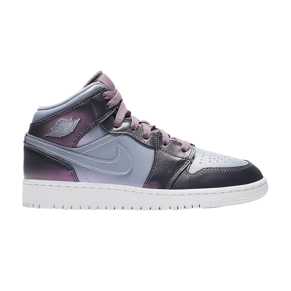 Air Jordan 1 Mid GS 'Metallic Purple'