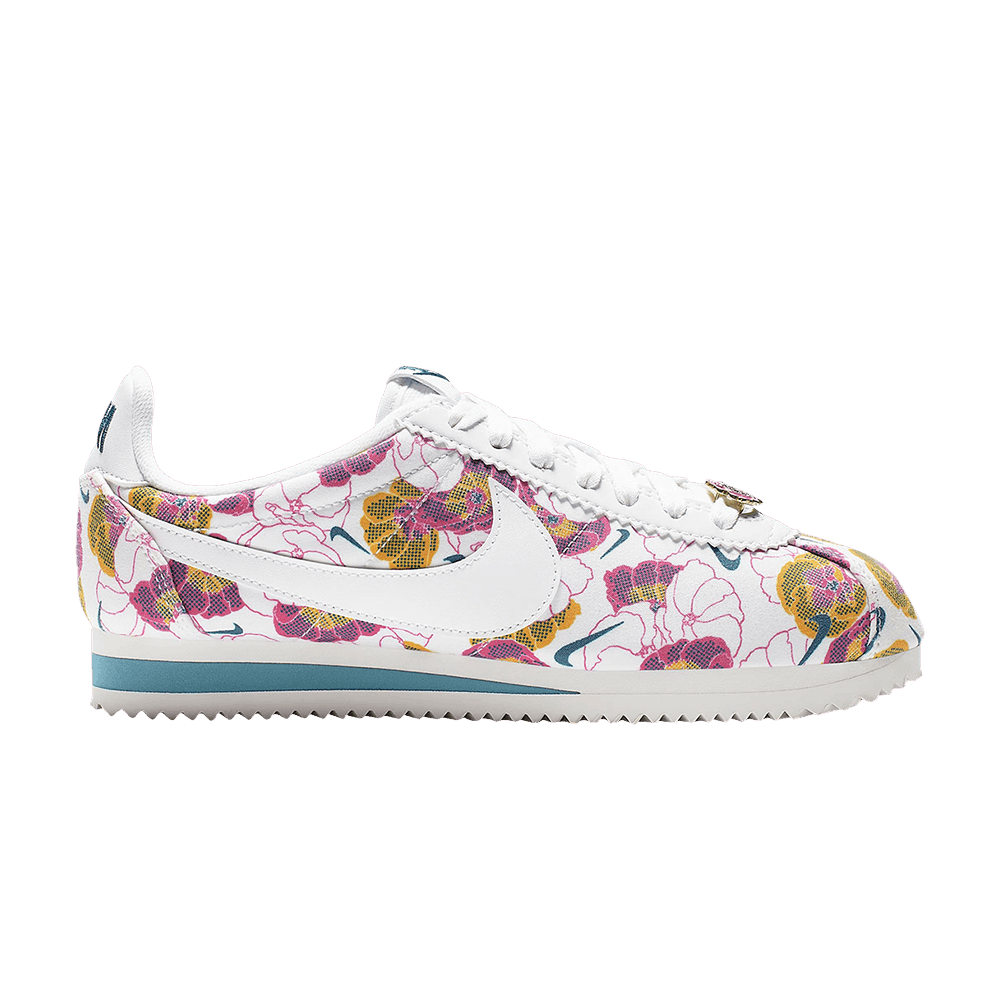 Wmns Cortez 'White Floral'