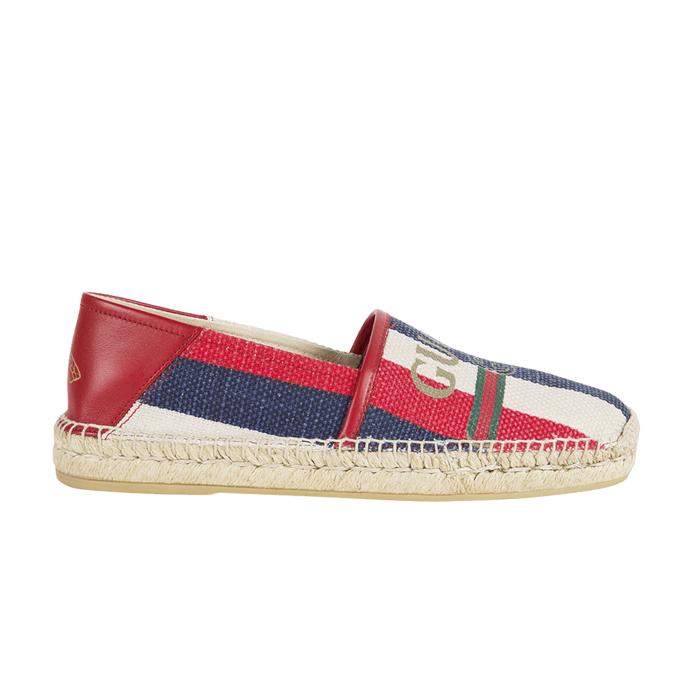 Gucci Striped Espadrille 'Red White Blue'