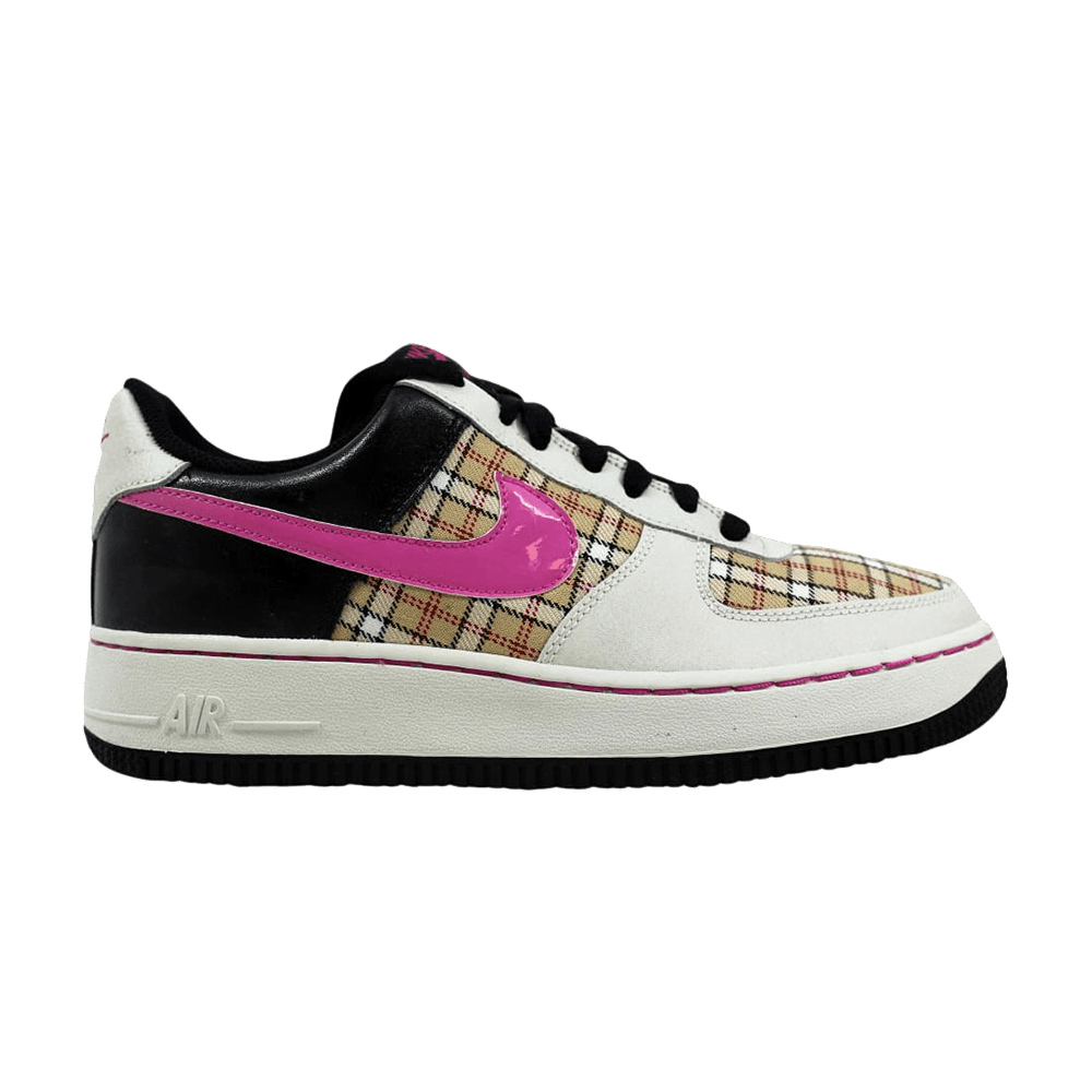 Air Force 1 GS 'Plaid Pink'