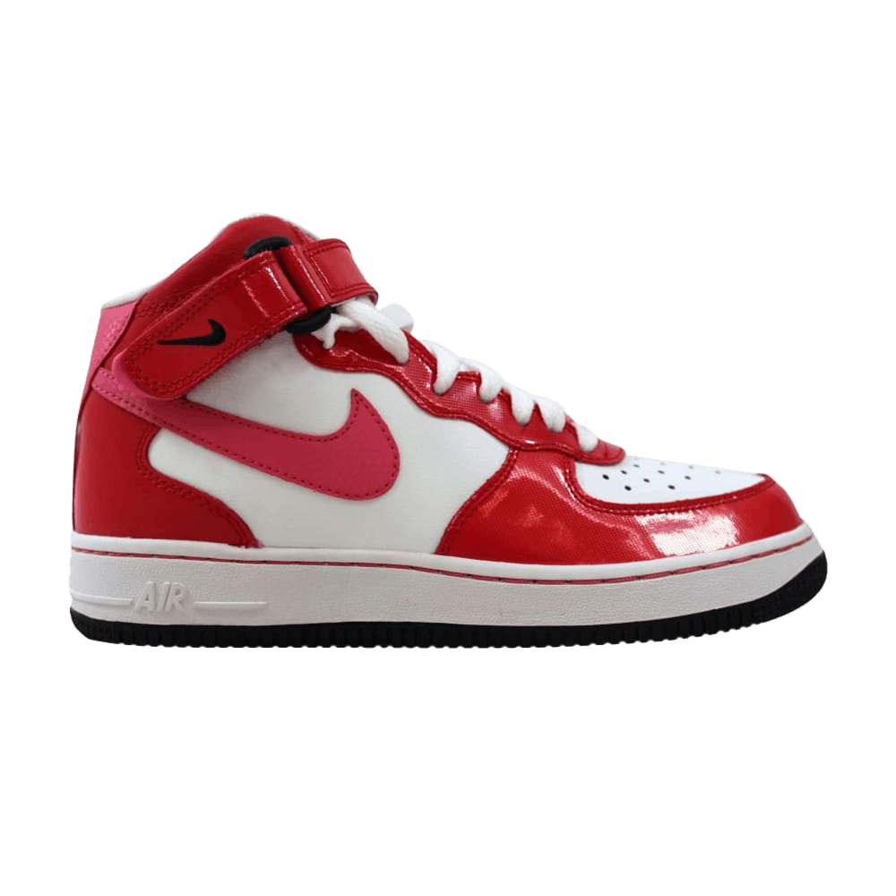 Air Force 1 Mid GS 'Hyper Red'
