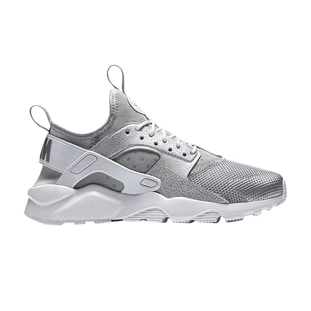 Air Huarache Run Ultra GS 'Metallic Silver'