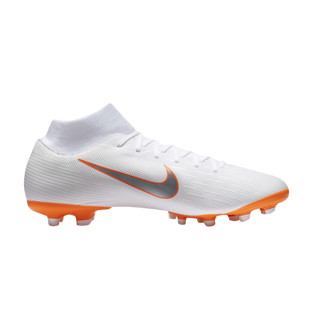 Mercurial Superfly 6 Academy MG 'White Total Orange'