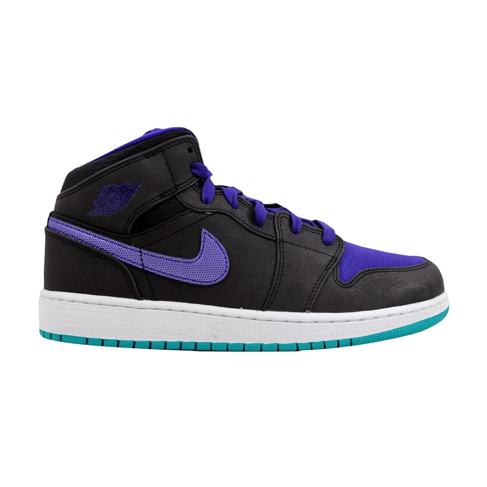 Air Jordan 1 Mid GS 'Black Grape Ice'