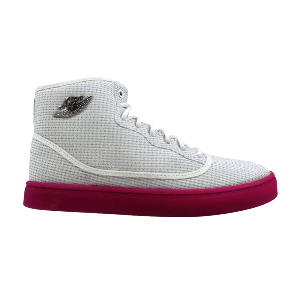 Jordan Jasmine GG 'White Medium Fuchsia'